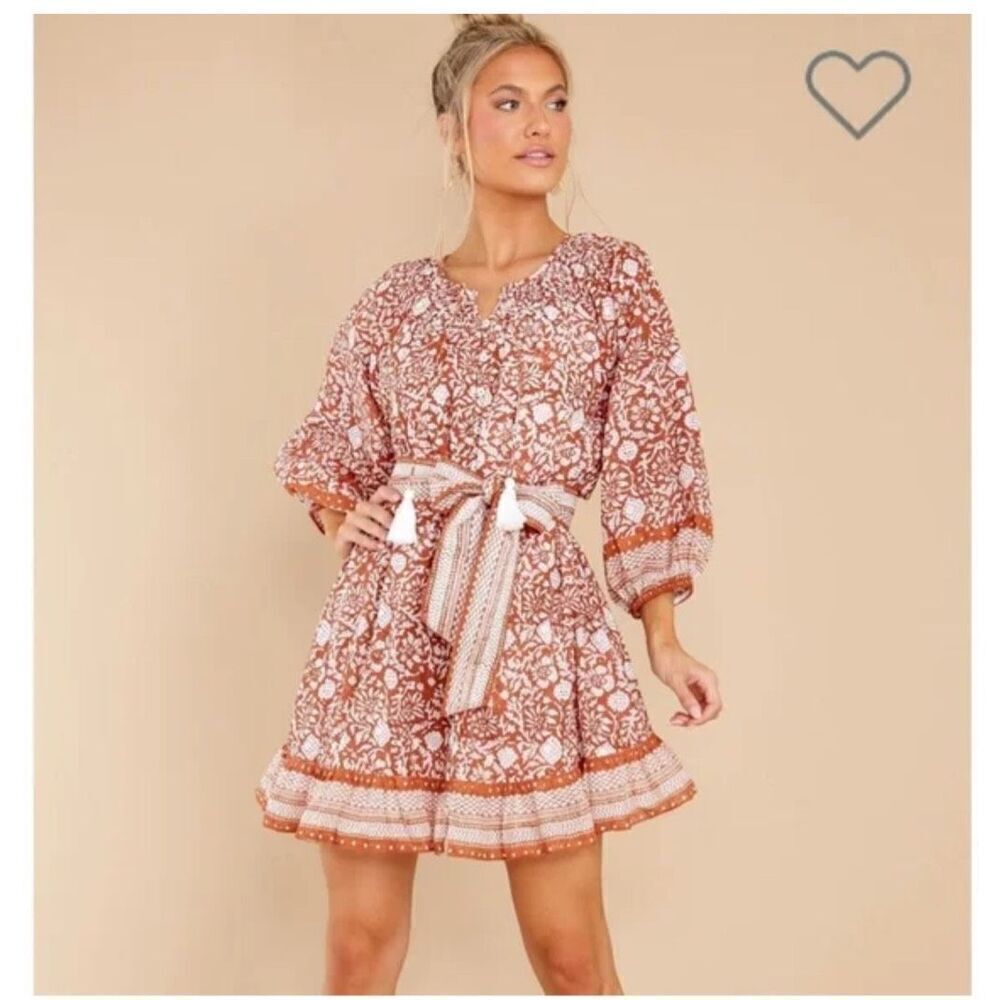 Cleabella Gwen mini dress Anila block print M